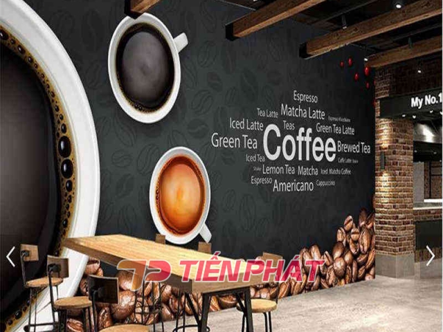 Tranh Dán Tường Quán Coffee GT11