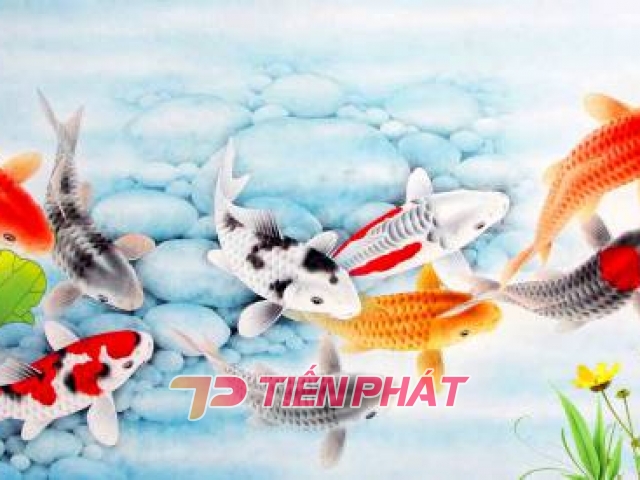 Tranh Dán Tường 3D Phong Thủy Tiến Phát Pttp37