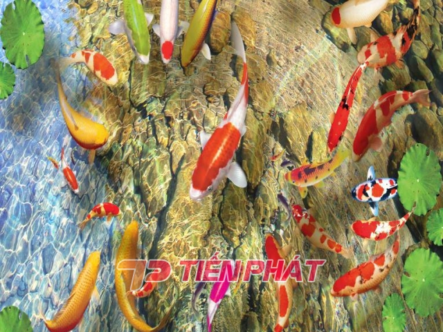 Tranh Dán Tường 3D Phong Thủy Tiến Phát Pttp46