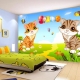 Tranh Dán Tường Các Chú Mèo Đáng Yêu Mc01